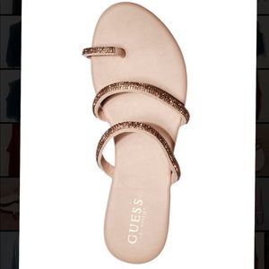 Brand new Guess blush sandals